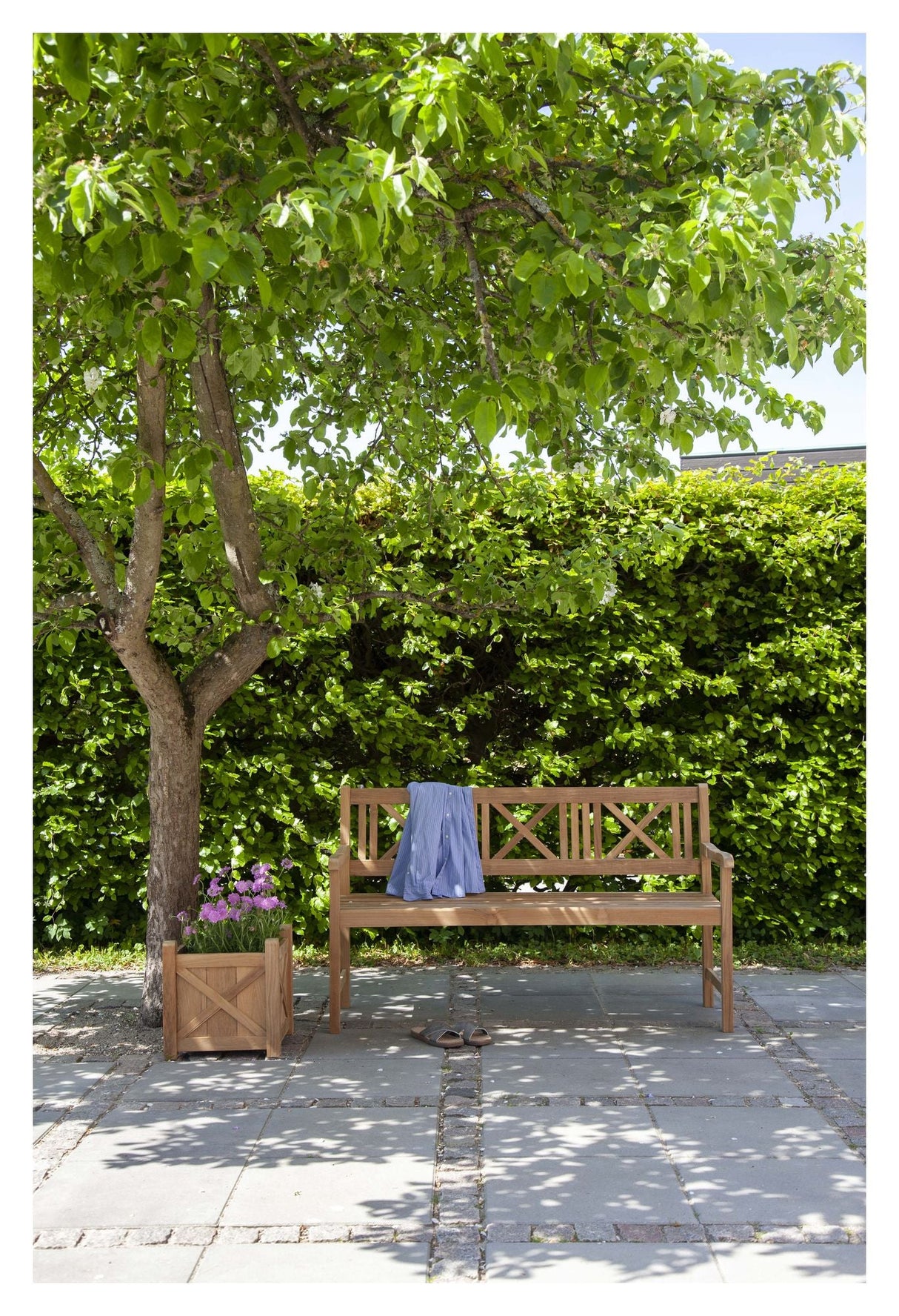 Løkken Garden Bench, Teak/Light