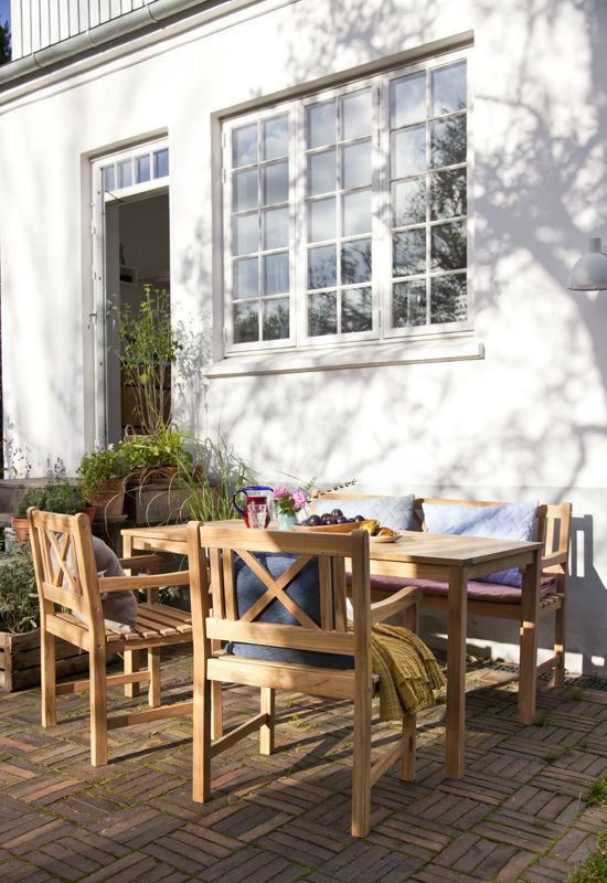 Løkken Garden furniture set, Teak