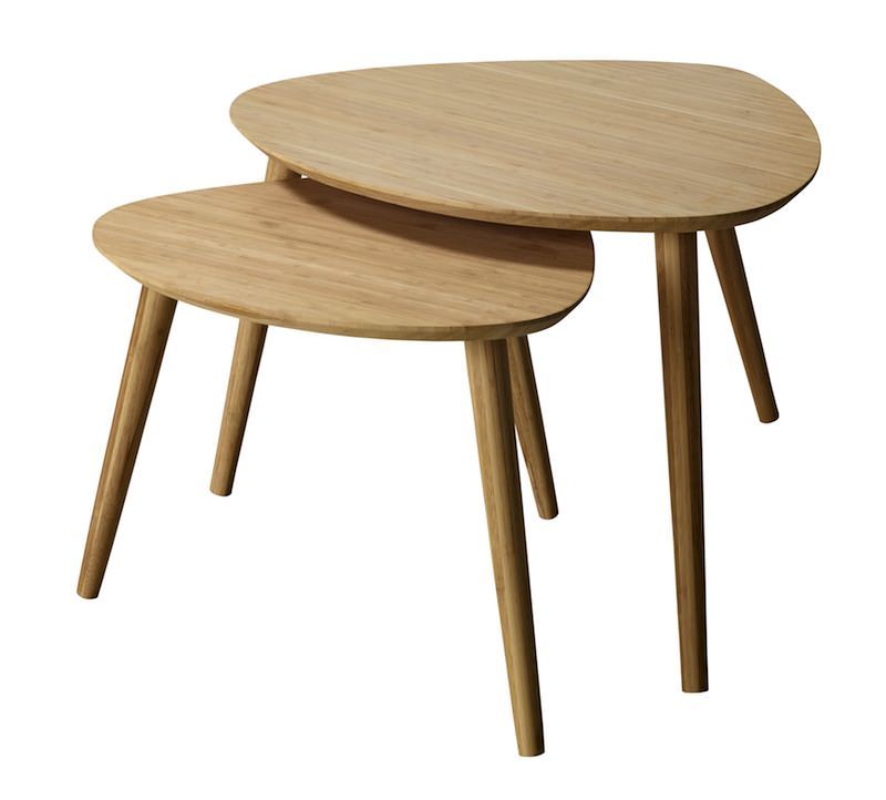 Noble Deposit Table, Bamboo