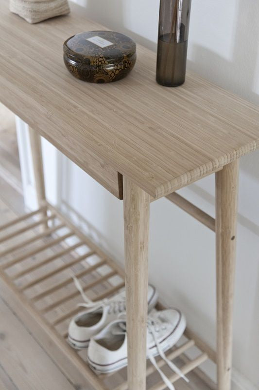 Noble Console Table, Bamboo