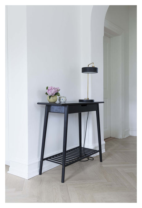 Noble Console Table, Black