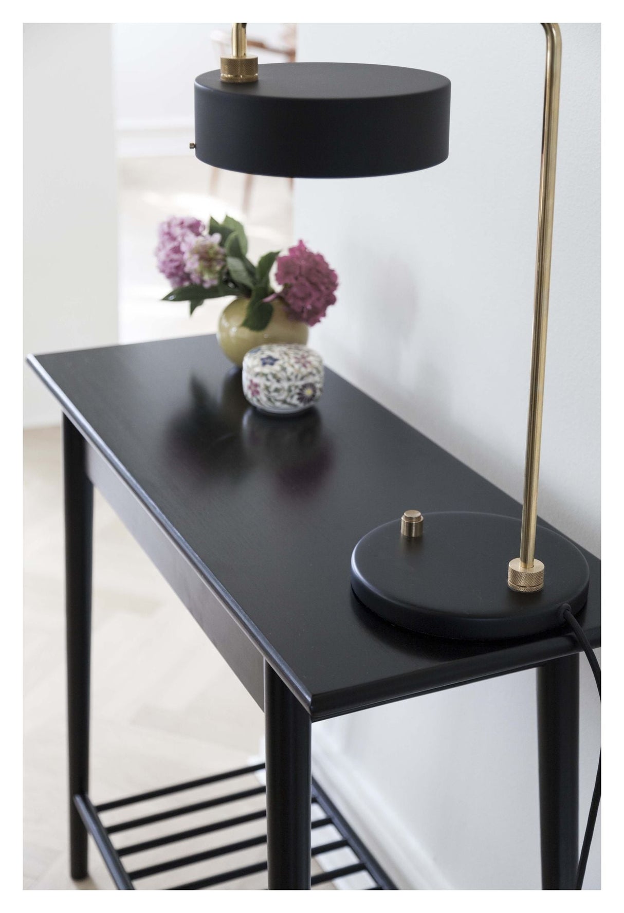 Noble Console Table, Black