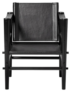 Noble Safari Chair, Black PU