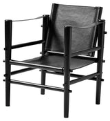 Noble Safari Chair, Black PU