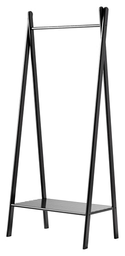 Noble Clothing Stand, Black Oiled Bamboo