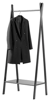 Noble Clothing Stand, Black Oiled Bamboo