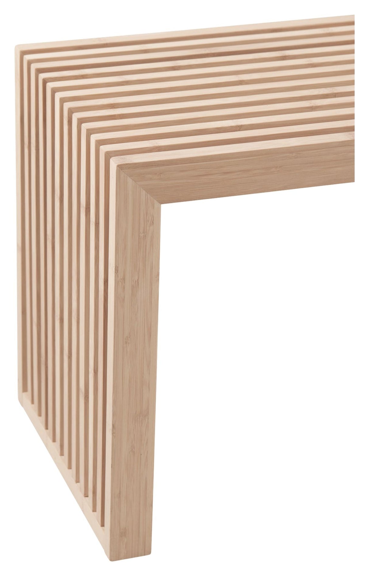 Rib Bench Bamboo, W:73cm