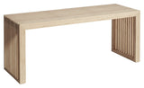 Rib Bench Bamboo, W:104cm