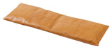 Rib Bench Bamboo with Light brown leather cushion, W: 104cm