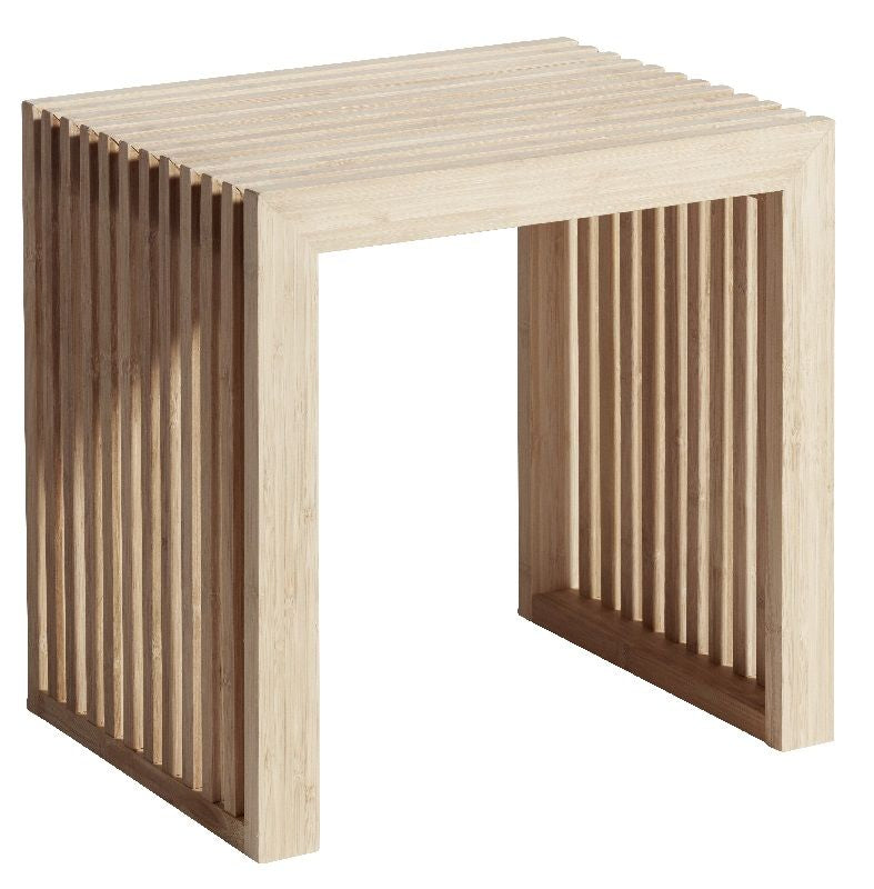 Rib stool, Bamboo, W:45cm