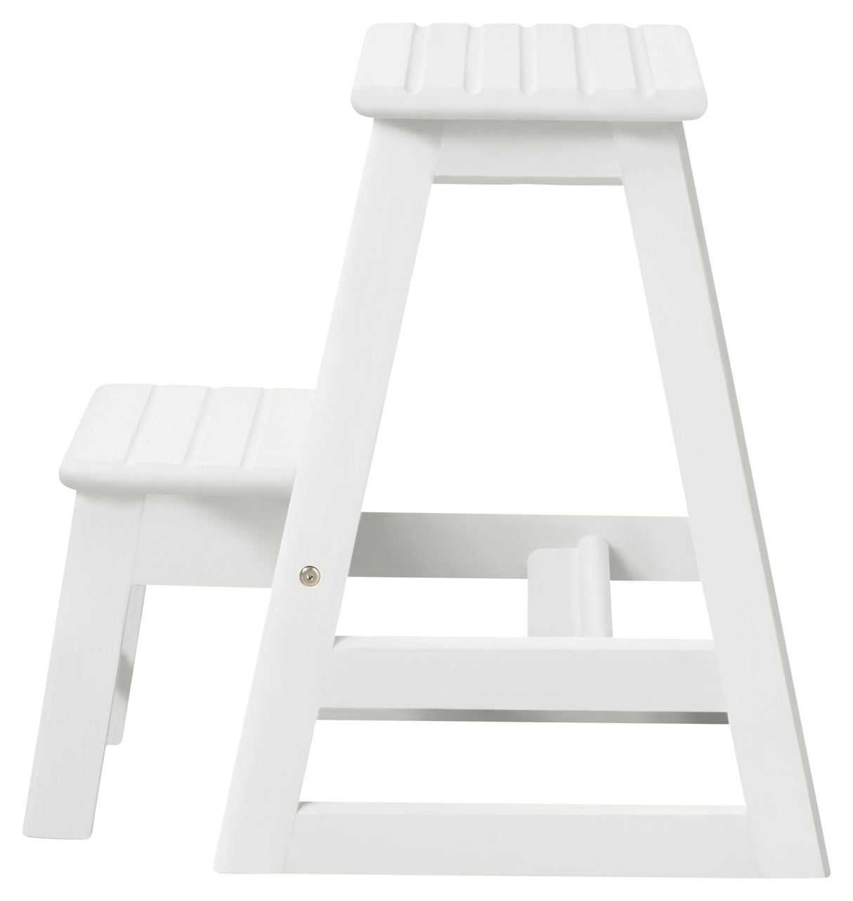 Scale Stair Ladder, White