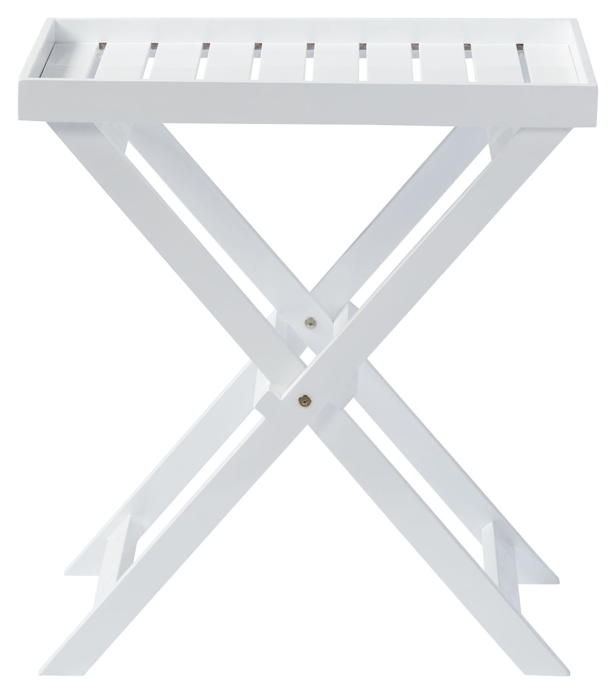 Tray Tray Table 60x40, White PU