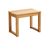 Vega stool, Massive Teak