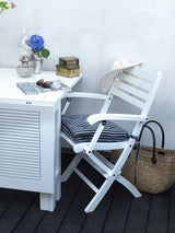 York Garden Chair, White Painted Mahogany