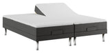 Classic Elevation Bed, 180x200, Latex mattress top, Anthracite