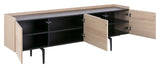 Connect Sideboard with 4 doors, Oak veneer