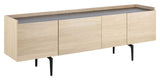 Connect Sideboard with 4 doors, Oak veneer