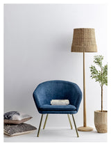 Bloomingville Kakasi Floor Lamp, Rattan