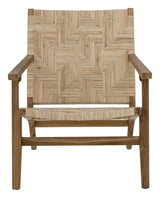 Bloomingville Mills Lounge Chair, Brown