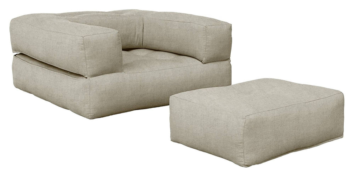 Cube Futon, Beige