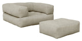 Cube Futon, Beige