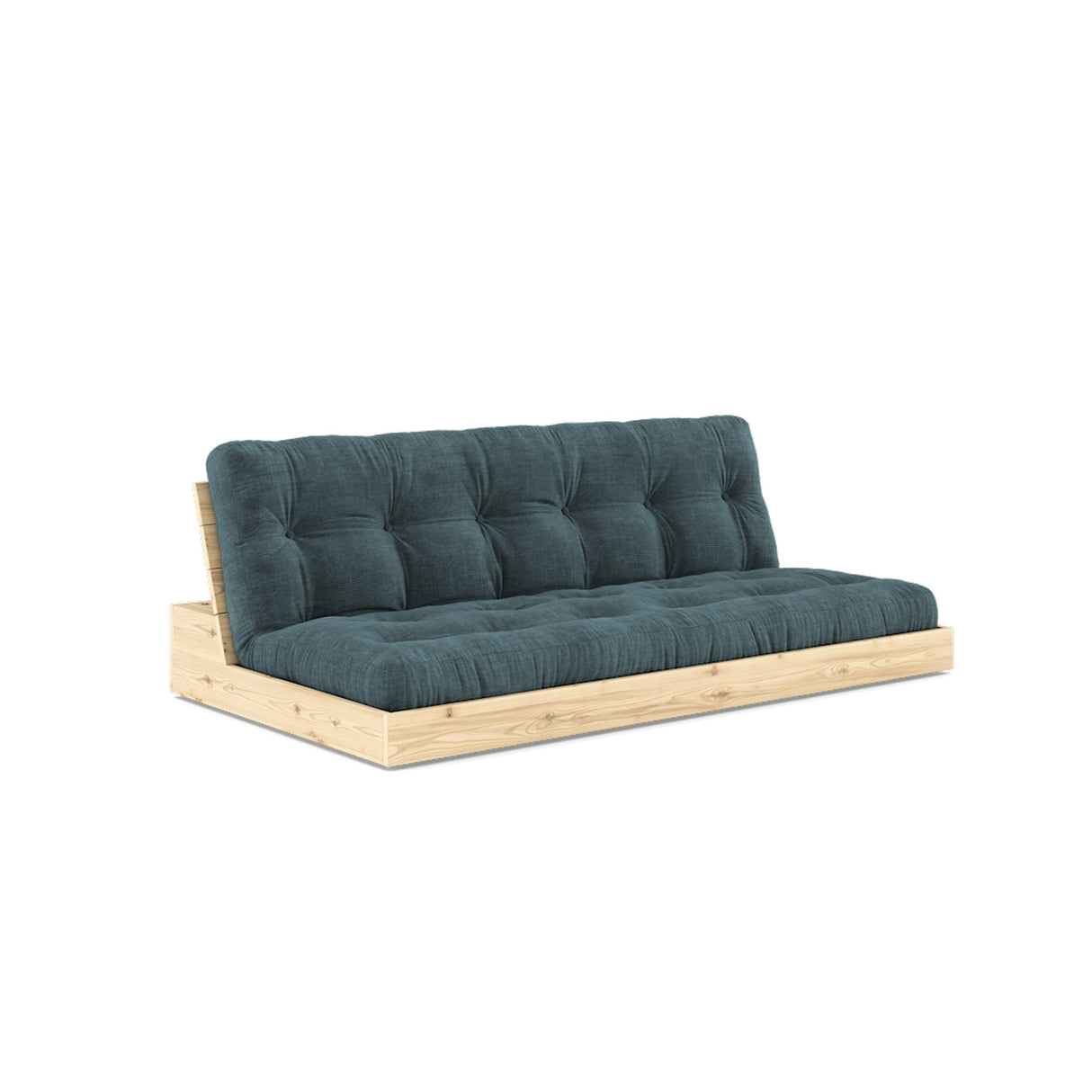 Base Sofa bed, Pale Blue/nature