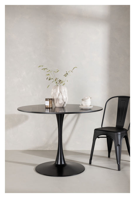 Happy Dining Table Ø100 - Black