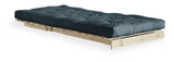 Roots 90 Sofa bed, Petroleum Blue/Nature