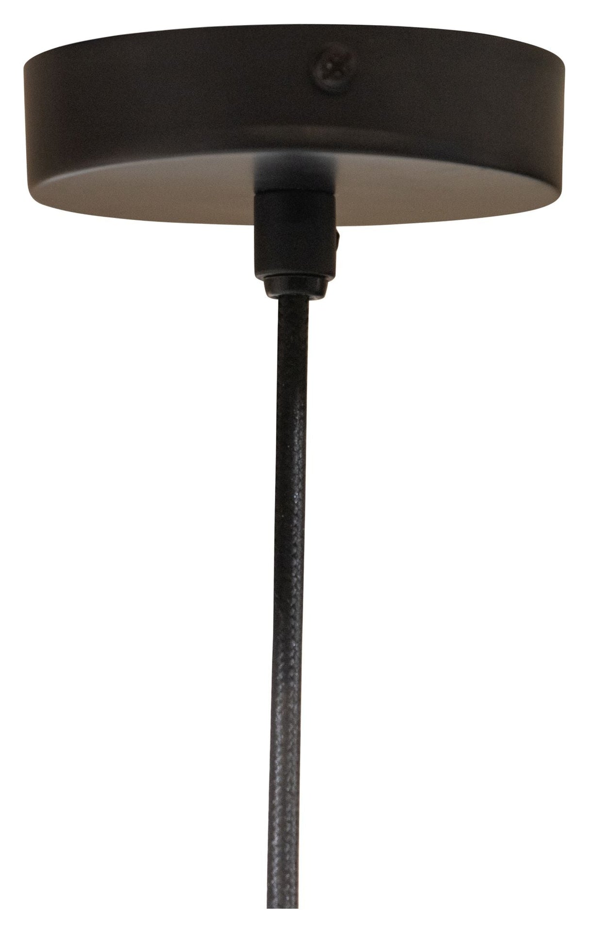 Tirsa Ceiling lamp, Ø20, Matte black/Mesing