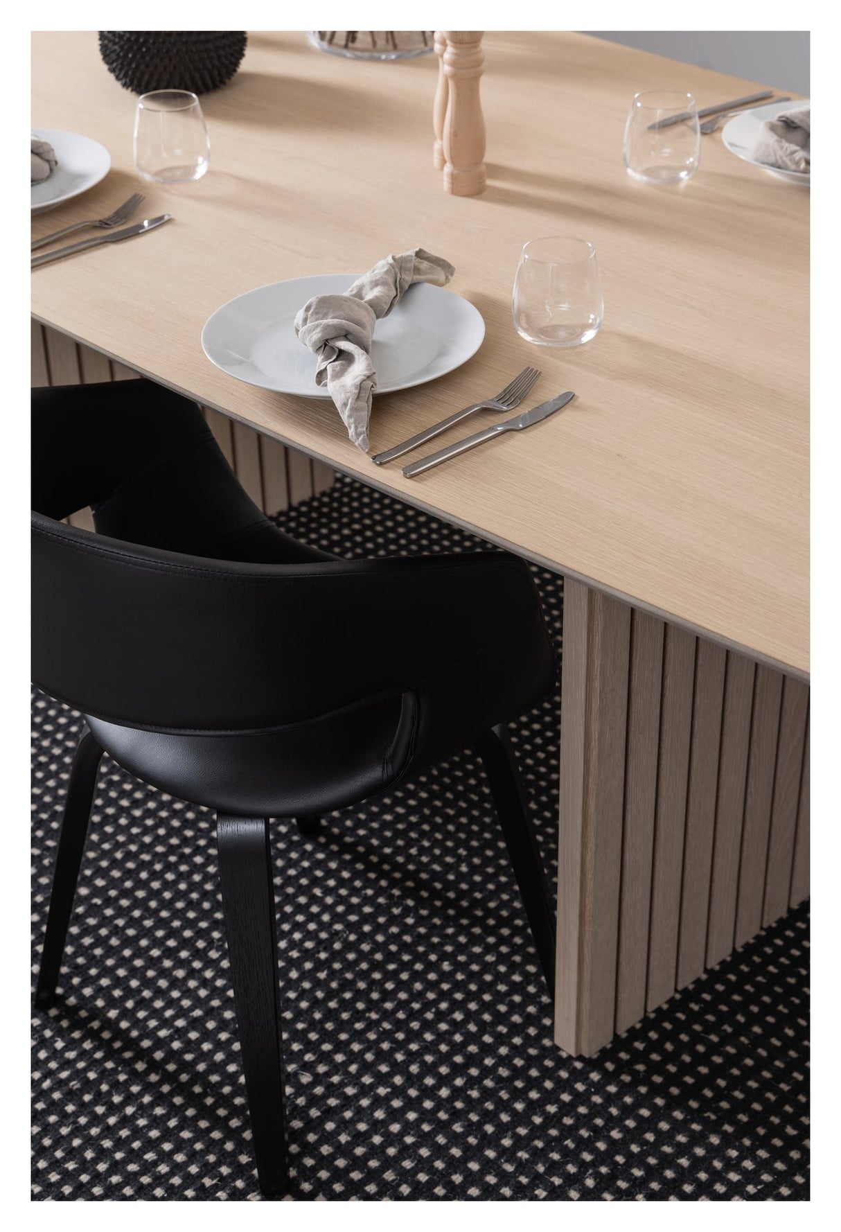 Christo, dining table 220cm - light oak