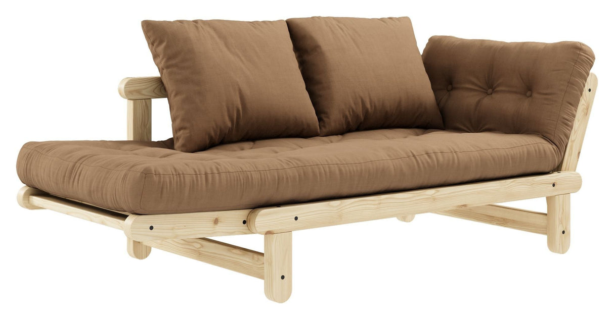 Beat Sofa Bed, Nature, Pine/Mocca