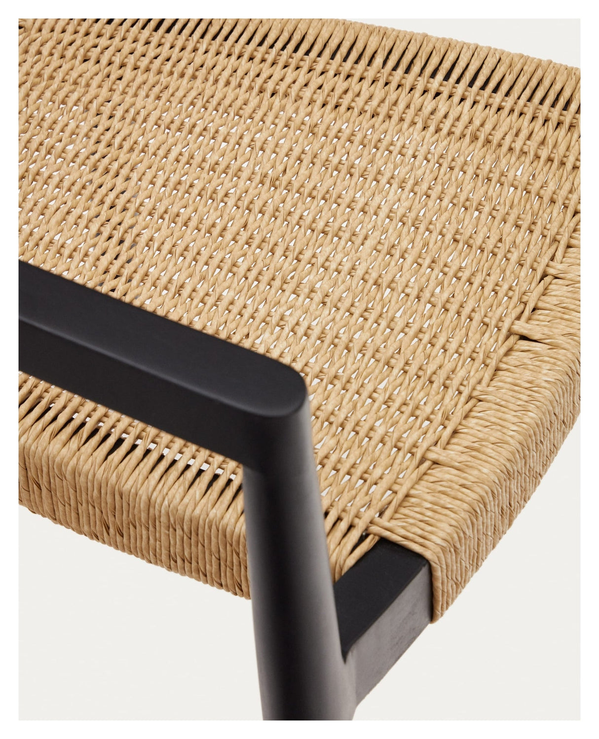 Ydalia, dining chair - nature/black