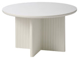 Palma, coffee table Ø80 - white