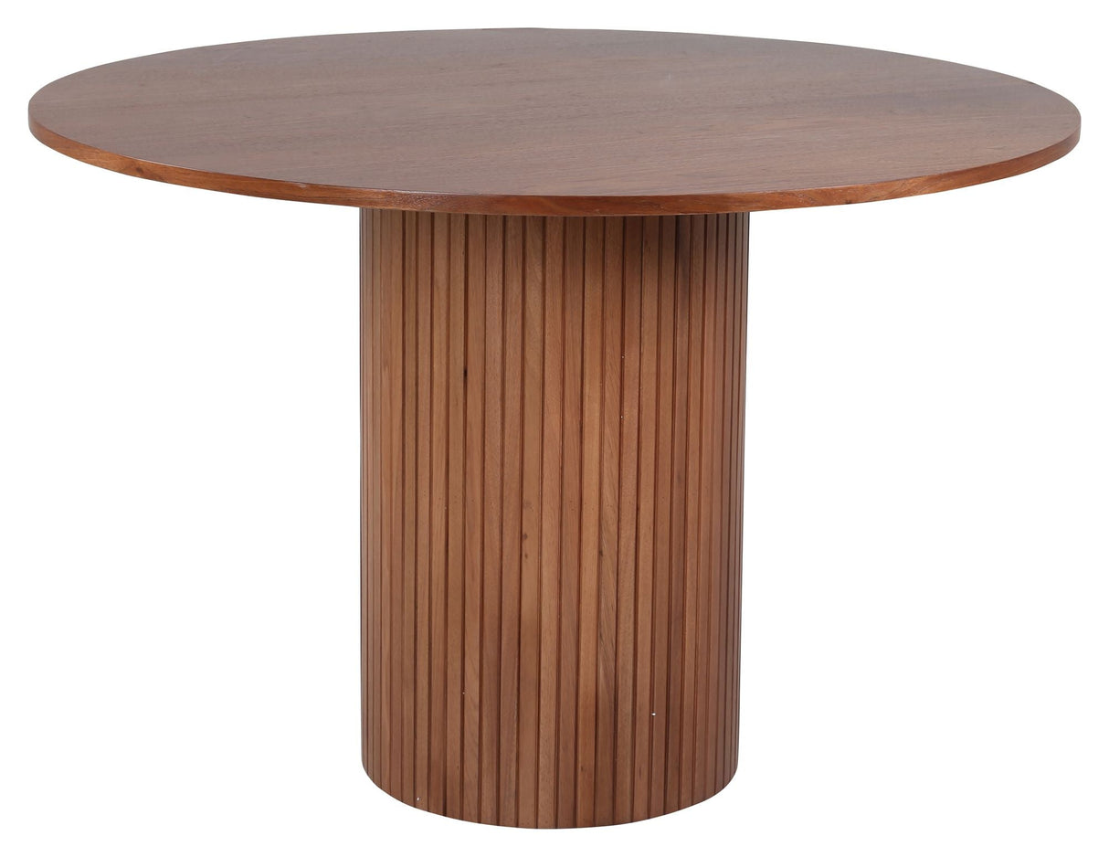 Bianca Dining Table Ø110 - Walnut