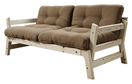 Step Sofa bed, Mocca/Nature