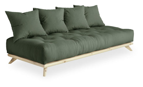 Senza Daybed, Olive Green/Nature