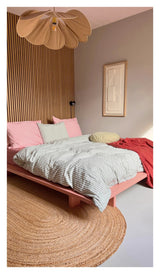 Japan Bed frame 140 x 200, pink