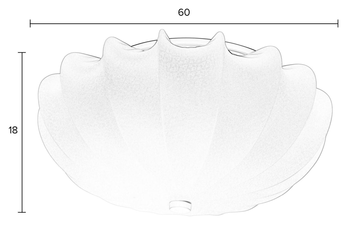 homii Shem Ceiling Lamp Ø60, White