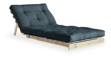 Roots 90 Sofa bed, Petroleum Blue/Nature