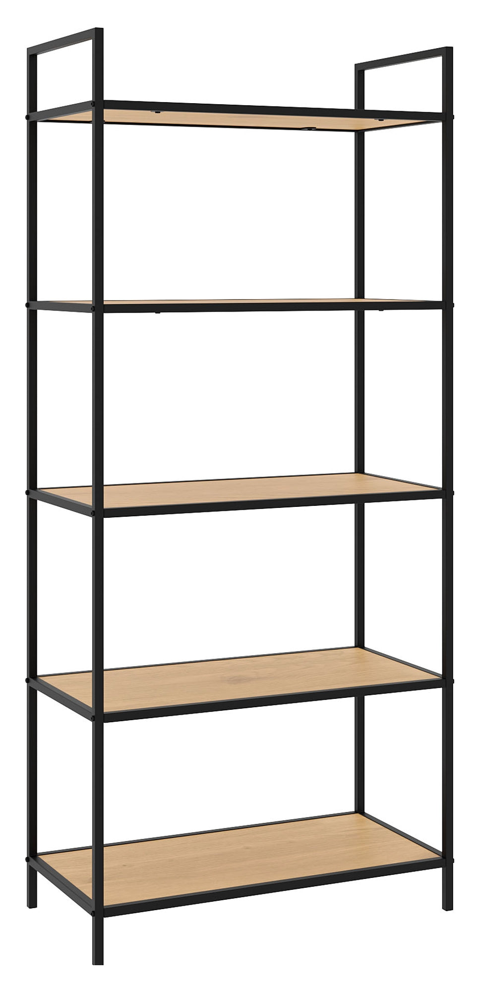 Altino, shelf 156cm - black/oak