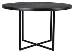 CLASS Dining table Ø120, Black