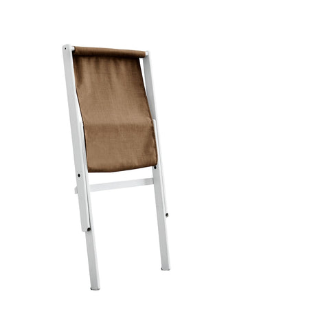 Boogie Lounge Chair, Mocca/White