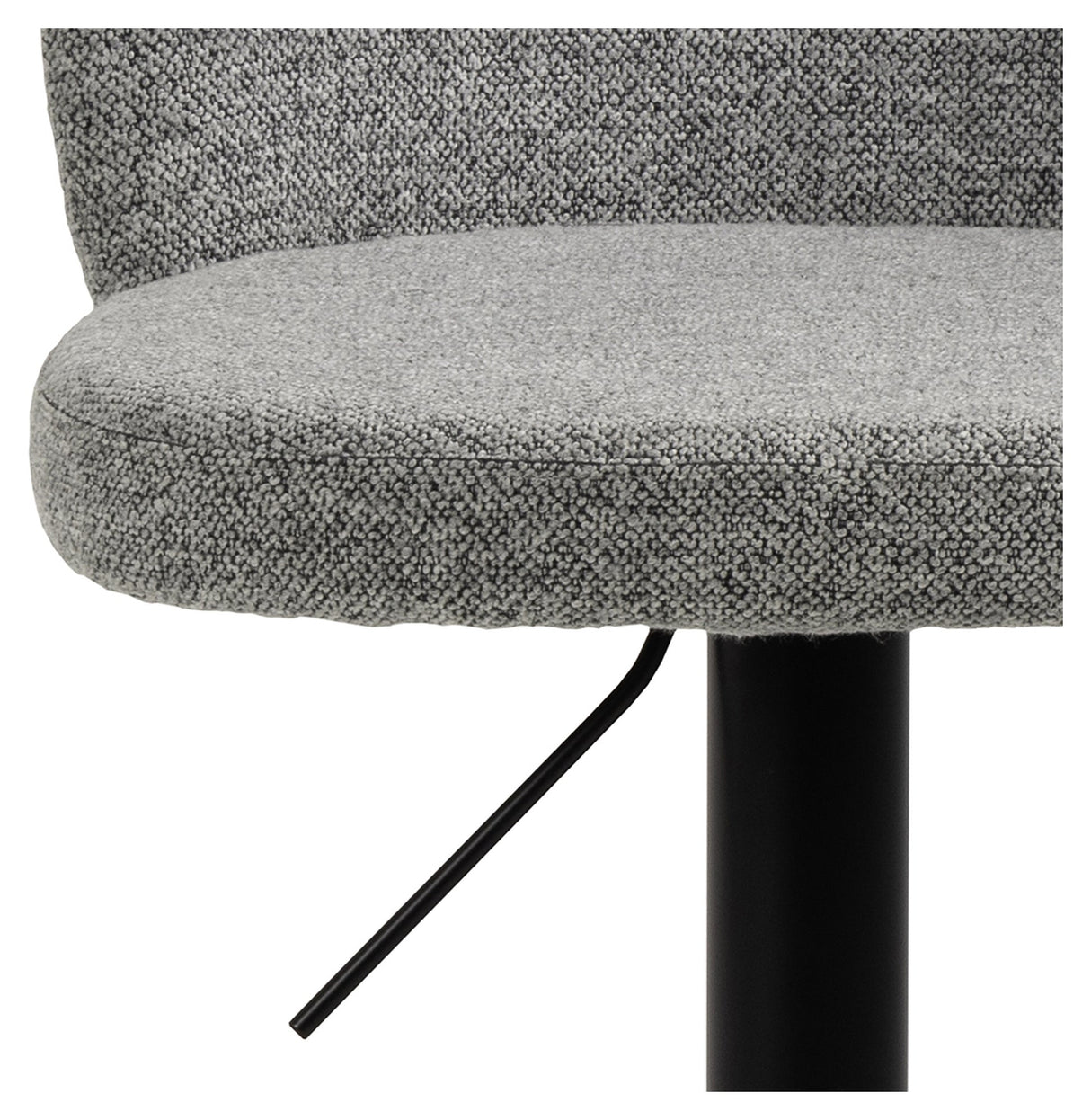 Patricia, bar stool - gray