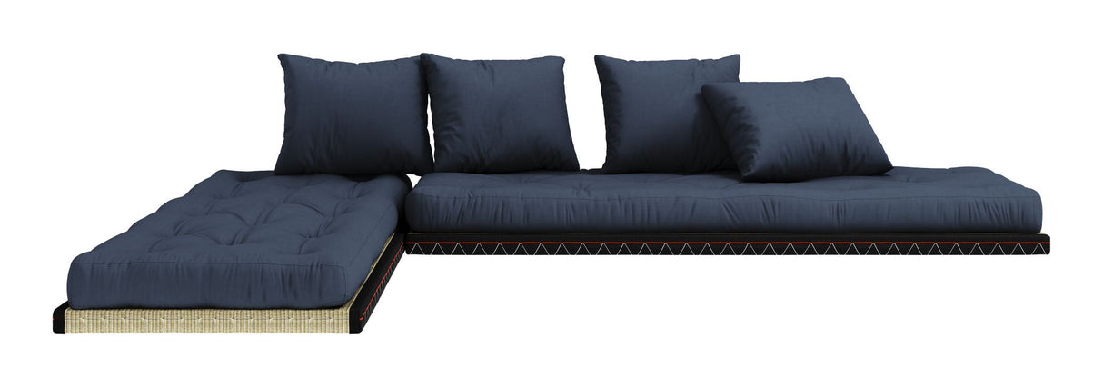 Chico Futon Sofa w. Tatami mats, Navy