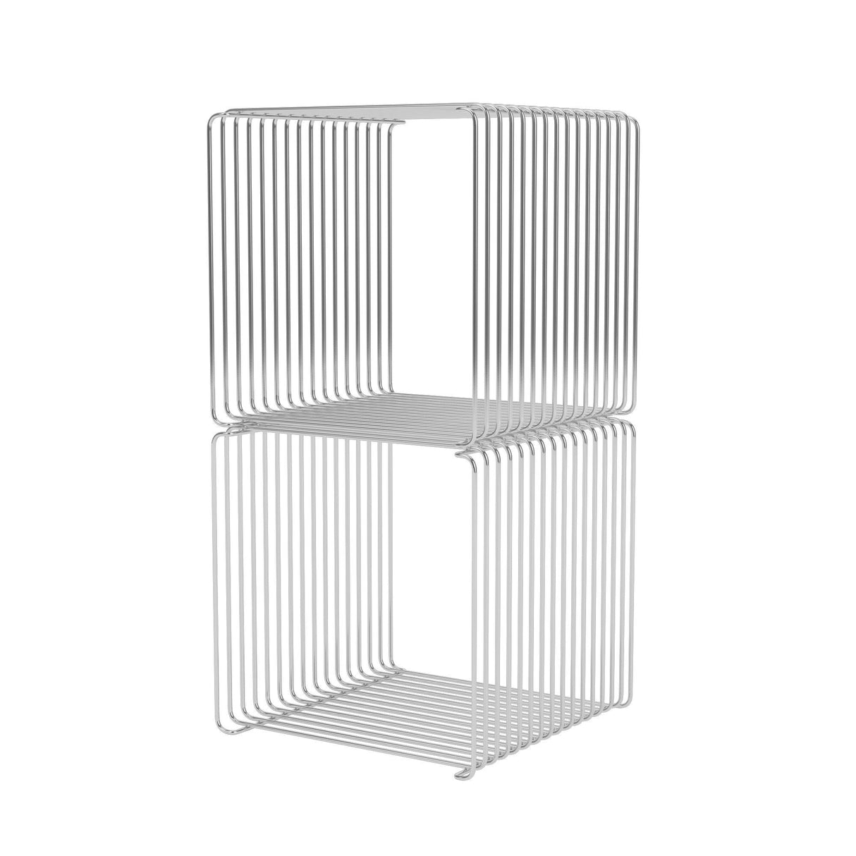 Panton Wire Wire Wire Rack Single, D38, Chrome