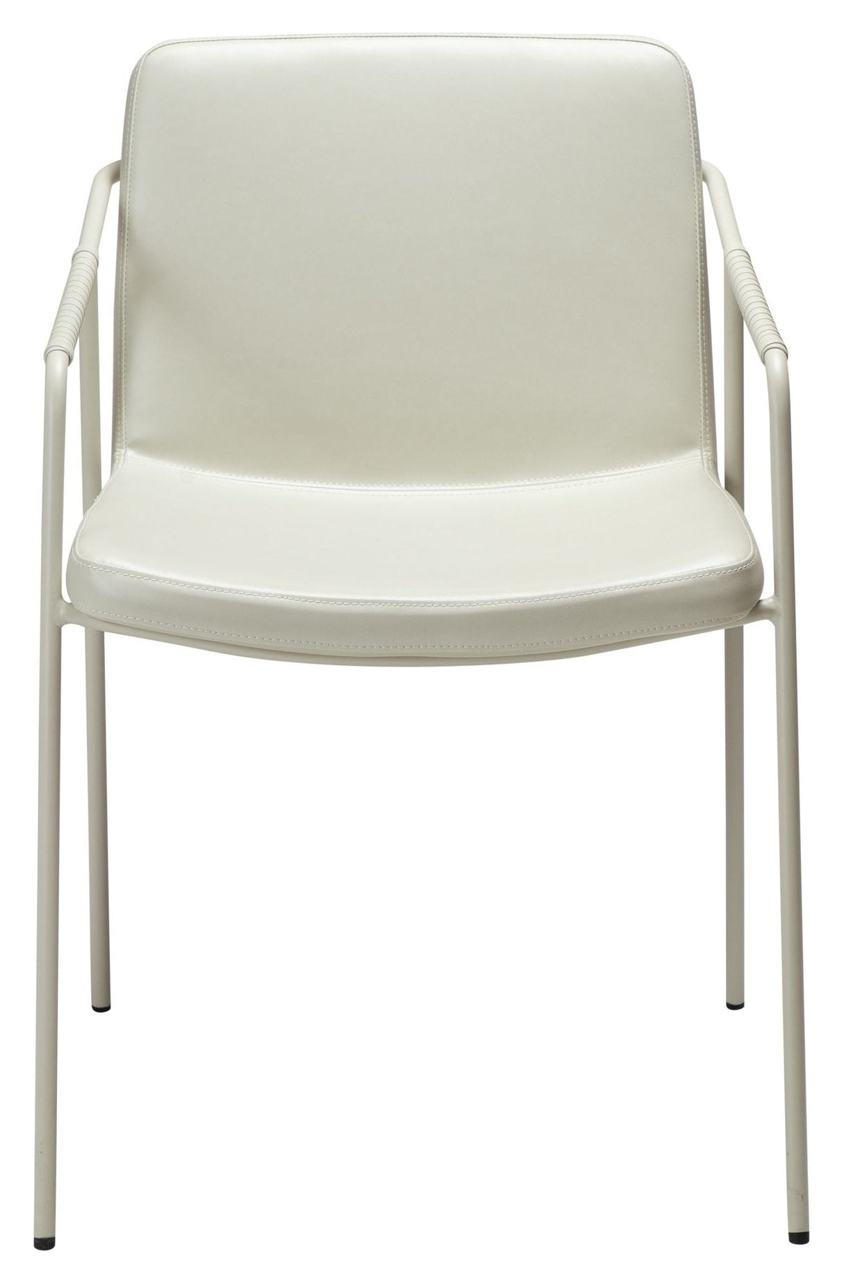 Boto Dining chair with armrests, Offwhite elder