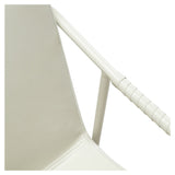 Boto Dining chair with armrests, Offwhite elder