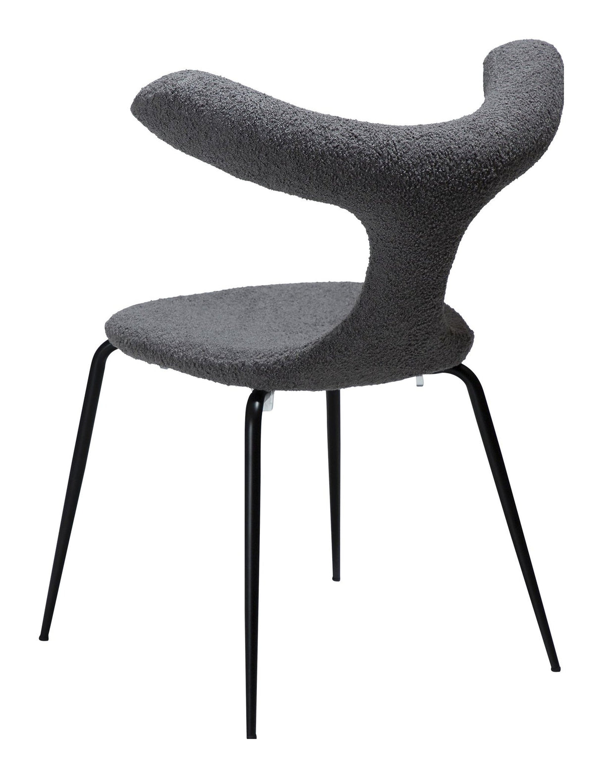 BULL Dining chair, Gray Fabric