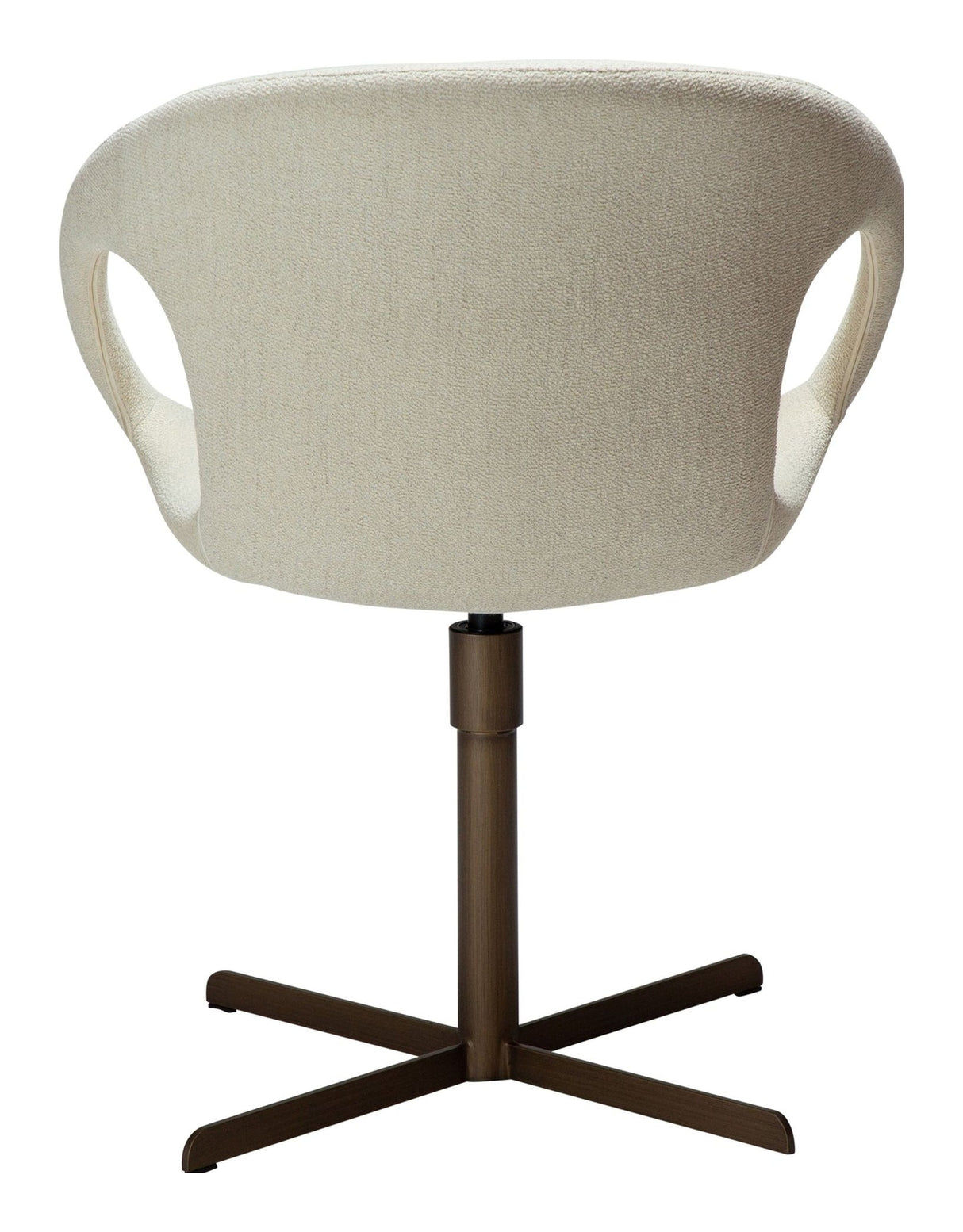 CARRY Dining chair, White/beige Fabric