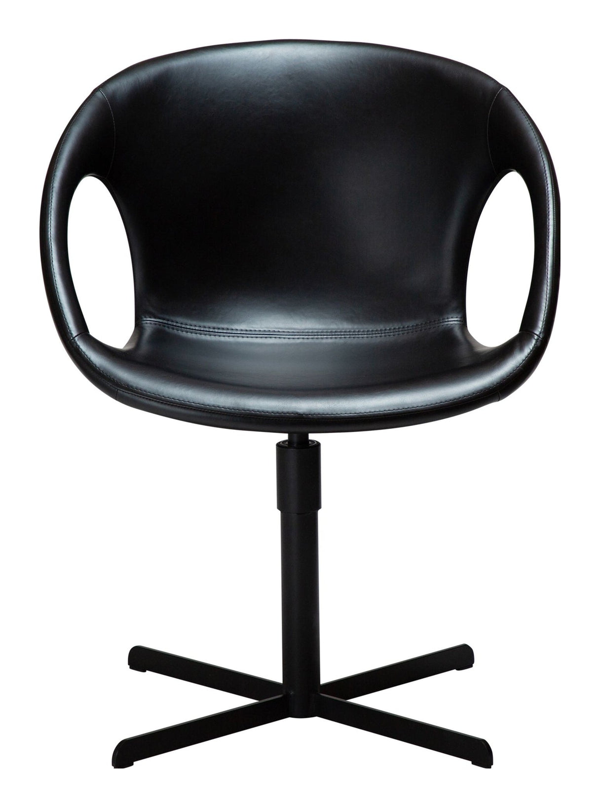 CARRY Dining chair, Black PU leatherette